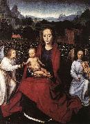 Hans Memling Virgin and Child in a Rose Sweden oil painting artist